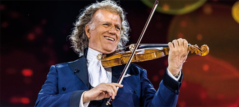 André Rieu performing on stage